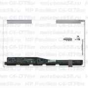 Матрица для ноутбука HP Pavilion G6-1378sr (1366x768 HD) TN, 40pin, Глянцевая