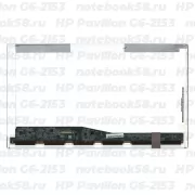 Матрица для ноутбука HP Pavilion G6-2153 (1366x768 HD) TN, 40pin, Глянцевая