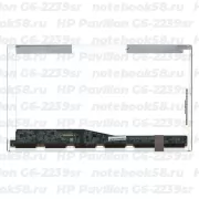 Матрица для ноутбука HP Pavilion G6-2239sr (1366x768 HD) TN, 40pin, Глянцевая