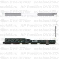 Матрица для ноутбука HP Pavilion DV6-3170sr (1366x768 HD) TN, 40pin, Глянцевая