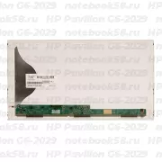 Матрица для ноутбука HP Pavilion G6-2029 (1366x768 HD) TN, 40pin, Матовая