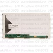 Матрица для ноутбука HP Pavilion G6-2072 (1366x768 HD) TN, 40pin, Матовая
