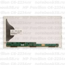 Матрица для ноутбука HP Pavilion G6-2234nr (1366x768 HD) TN, 40pin, Матовая