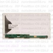 Матрица для ноутбука HP Pavilion G6-2242 (1366x768 HD) TN, 40pin, Матовая