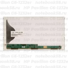 Матрица для ноутбука HP Pavilion G6-1232er (1366x768 HD) TN, 40pin, Матовая