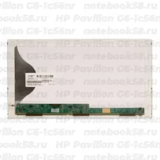 Матрица для ноутбука HP Pavilion G6-1c56nr (1366x768 HD) TN, 40pin, Матовая