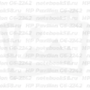Матрица для ноутбука HP Pavilion G6-2242 (1366x768 HD) TN, 40pin, Матовая
