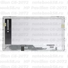 Матрица для ноутбука HP Pavilion G6-2072 (1366x768 HD) TN, 40pin, Глянцевая