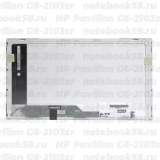 Матрица для ноутбука HP Pavilion G6-2103sr (1366x768 HD) TN, 40pin, Глянцевая