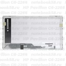 Матрица для ноутбука HP Pavilion G6-2266 (1366x768 HD) TN, 40pin, Глянцевая