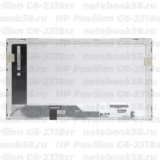 Матрица для ноутбука HP Pavilion G6-2318sr (1366x768 HD) TN, 40pin, Глянцевая