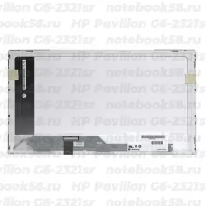 Матрица для ноутбука HP Pavilion G6-2321sr (1366x768 HD) TN, 40pin, Глянцевая