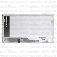 Матрица для ноутбука HP Pavilion DV6-3300 (1366x768 HD) TN, 40pin, Глянцевая