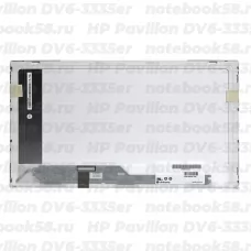 Матрица для ноутбука HP Pavilion DV6-3335er (1366x768 HD) TN, 40pin, Глянцевая