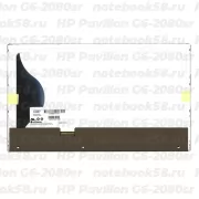 Матрица для ноутбука HP Pavilion G6-2080sr (1366x768 HD) TN, 40pin, Глянцевая