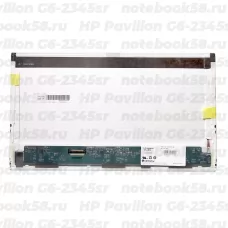 Матрица для ноутбука HP Pavilion G6-2345sr (1366x768 HD) TN, 40pin, Матовая