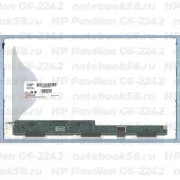 Матрица для ноутбука HP Pavilion G6-2242 (1366x768 HD) TN, 40pin, Матовая
