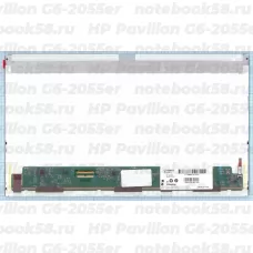 Матрица для ноутбука HP Pavilion G6-2055er (1366x768 HD) TN, 40pin, Матовая