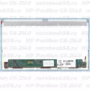 Матрица для ноутбука HP Pavilion G6-2140 (1366x768 HD) TN, 40pin, Матовая