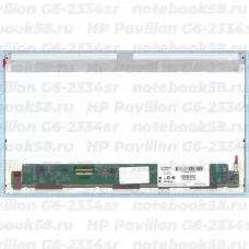 Матрица для ноутбука HP Pavilion G6-2334sr (1366x768 HD) TN, 40pin, Матовая