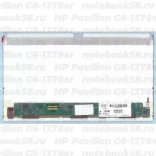 Матрица для ноутбука HP Pavilion G6-1378er (1366x768 HD) TN, 40pin, Матовая