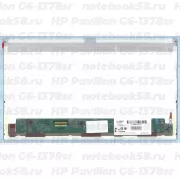 Матрица для ноутбука HP Pavilion G6-1378sr (1366x768 HD) TN, 40pin, Матовая