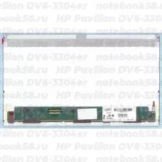 Матрица для ноутбука HP Pavilion DV6-3304er (1366x768 HD) TN, 40pin, Матовая