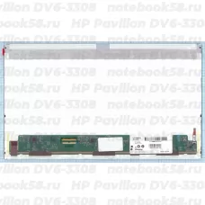 Матрица для ноутбука HP Pavilion DV6-3308 (1366x768 HD) TN, 40pin, Матовая