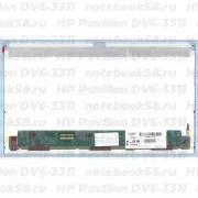 Матрица для ноутбука HP Pavilion DV6-3311 (1366x768 HD) TN, 40pin, Матовая