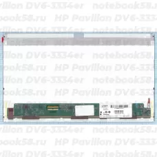 Матрица для ноутбука HP Pavilion DV6-3334er (1366x768 HD) TN, 40pin, Матовая