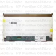Матрица для ноутбука HP Pavilion G6-2102sr (1366x768 HD) TN, 40pin, Матовая