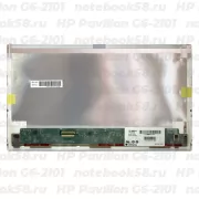 Матрица для ноутбука HP Pavilion G6-2101 (1366x768 HD) TN, 40pin, Матовая