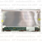 Матрица для ноутбука HP Pavilion G6-2117 (1366x768 HD) TN, 40pin, Матовая