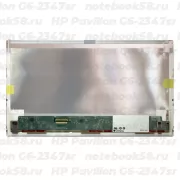 Матрица для ноутбука HP Pavilion G6-2347sr (1366x768 HD) TN, 40pin, Матовая