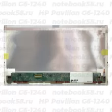Матрица для ноутбука HP Pavilion G6-1240 (1366x768 HD) TN, 40pin, Матовая