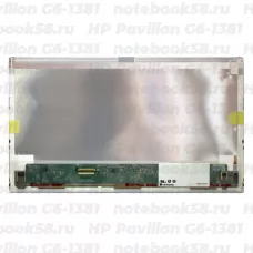 Матрица для ноутбука HP Pavilion G6-1381 (1366x768 HD) TN, 40pin, Матовая