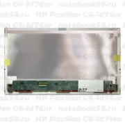 Матрица для ноутбука HP Pavilion G6-1d76nr (1366x768 HD) TN, 40pin, Матовая