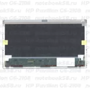 Матрица для ноутбука HP Pavilion G6-2108 (1366x768 HD) TN, 40pin, Матовая