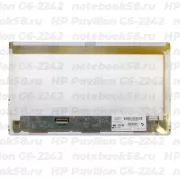 Матрица для ноутбука HP Pavilion G6-2242 (1366x768 HD) TN, 40pin, Глянцевая