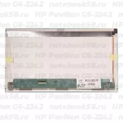 Матрица для ноутбука HP Pavilion G6-2242 (1366x768 HD) TN, 40pin, Матовая