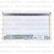 Матрица для ноутбука HP Pavilion G6-2235er (1366x768 HD) TN, 40pin, Матовая
