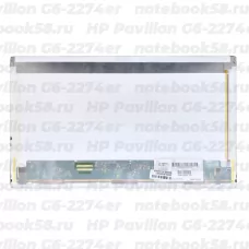 Матрица для ноутбука HP Pavilion G6-2274er (1366x768 HD) TN, 40pin, Матовая