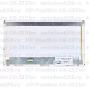 Матрица для ноутбука HP Pavilion G6-2331er (1366x768 HD) TN, 40pin, Матовая