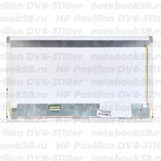 Матрица для ноутбука HP Pavilion DV6-3110er (1366x768 HD) TN, 40pin, Матовая