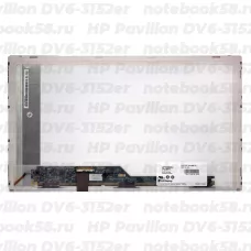 Матрица для ноутбука HP Pavilion DV6-3152er (1366x768 HD) TN, 40pin, Матовая
