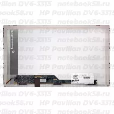 Матрица для ноутбука HP Pavilion DV6-3315 (1366x768 HD) TN, 40pin, Матовая