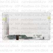 Матрица для ноутбука HP Pavilion G6-2144 (1366x768 HD) TN, 40pin, Матовая