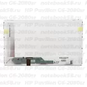 Матрица для ноутбука HP Pavilion G6-2080sr (1366x768 HD) TN, 40pin, Глянцевая