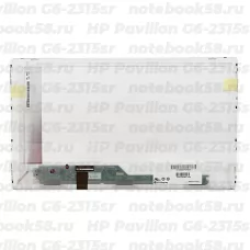 Матрица для ноутбука HP Pavilion G6-2315sr (1366x768 HD) TN, 40pin, Глянцевая