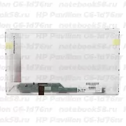 Матрица для ноутбука HP Pavilion G6-1d76nr (1366x768 HD) TN, 40pin, Глянцевая